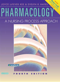 Image of Pharmacology, A Nursing progress approach