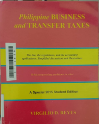 Image of Philippine business and transfer taxes