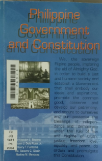 Image of Philippine goverment and constitution