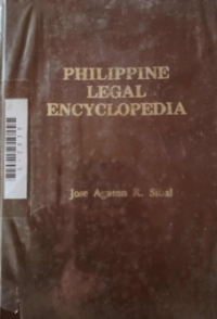 Image of Philippine legal encyclopedia