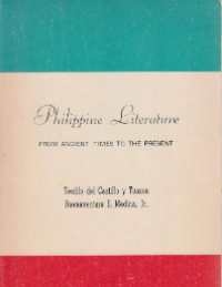 Image of Philippine literature, From ancient times to present