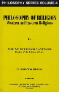 Philosophy of religion western and eastern religious