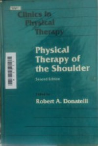 Image of Physical therapy of the shoulder