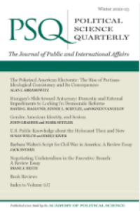 Image of Political Science Quarterly