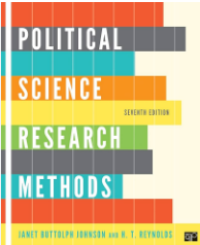 Image of Political science research methods