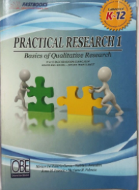 Image of Practical research 1 basic of qualitative research