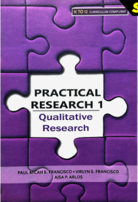 Image of Practical research 1 qualitative research