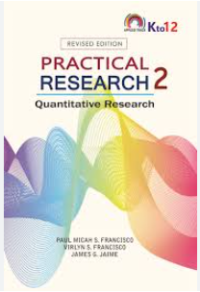 Image of Practical research 2 quantitative research