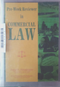 Image of Pre-week reviewer in commercial law
