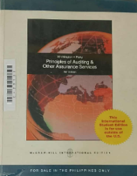 Image of Principles of auditing & others assurance services
