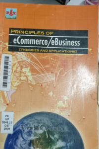 Image of Principles of eCommerce/eBusiness