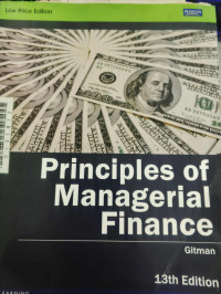 Image of Principles of managerial finance