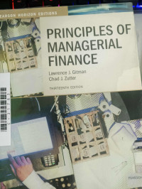 Image of Principles of managerial finance