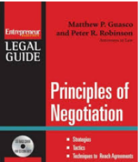 Image of Principles of negotiation
