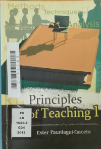 Image of Principles of teaching 1