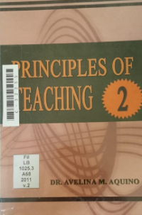 Image of Principles of teaching 2