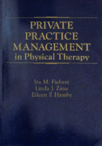 Image of Private practice management in physical therapy
