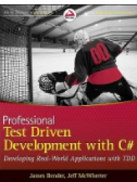 Image of Professional test driven development with c#