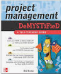 Image of Project management demystified a self-teaching guide