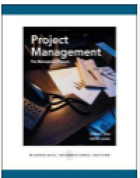 Image of Project management the managerial process