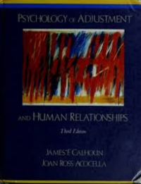 Image of Psychology of adjustment and human relationship