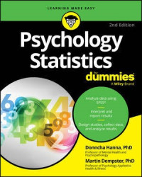 Image of Psychology statistics for dummies
