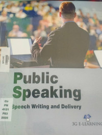 Image of Public speaking speech writing and delivery