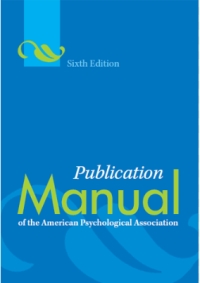 Image of Publication manual of the American psychological association