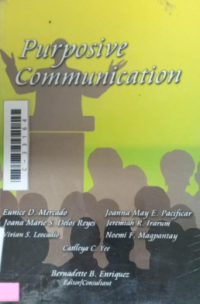 Image of Purposive communication