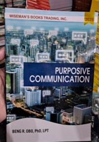 Image of Purposive communication