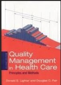 Image of Quality Management in Health Care: Principles and Methods