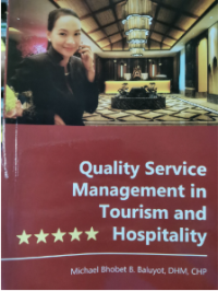 Image of Quality service management in tourism and hospitality