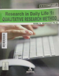 Image of Research in Daily Life 1: Qualitative Research Method