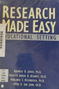 Image of Research made easy (educational setting)