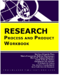 Image of Research process and product workbook
