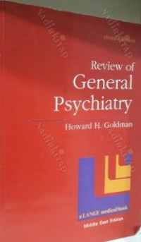 Image of Review of general psychiatric