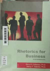 Image of Rhetorics for business four approaches