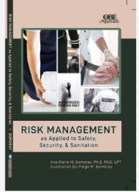 Image of Risk management as applied to safety , security, & sanitation