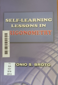 Self-learning lessons in trigonometry