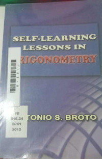 Image of Self-learning lessons in trigonometry