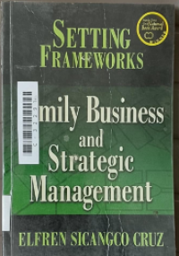Image of Setting framework; family business and strategic management