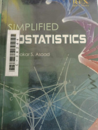 Image of Simplified biostatistics