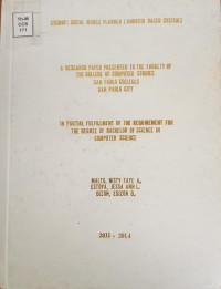 Image of SOCMOP: Social Mobile Planner (Android Based System)