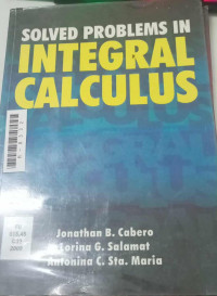 Image of Solved problems in integral calculus