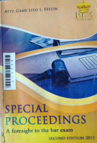 Image of Special proceedings