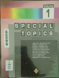 Image of Special topics in education
