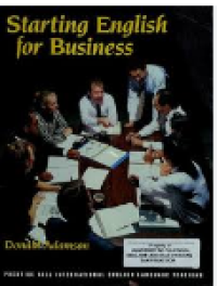 Starting English for business