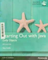 Image of starting out with java early objects.