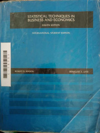 Image of Statistical techniques In business and economics 8th edition