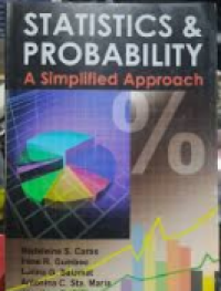 Image of Statistics & probability a simplified approach